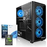 Megaport Gaming PC AMD Ryzen 5 5600 6 x 4.40 GHz Turbo • Windows 11 • Nvidia GeForce GTX 1660 6GB • 16GB 3200 MHz DDR4 • 500GB M.2 SSD • 2TB HDD • WLAN • Gamer pc Computer Gaming rechner