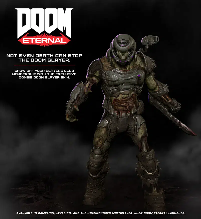 doom slayer skin