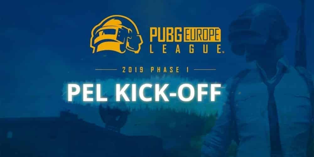 pubg european league pel kick off