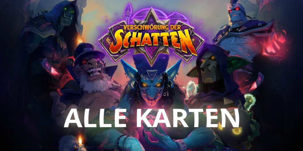 hearthstone schatten alle karten