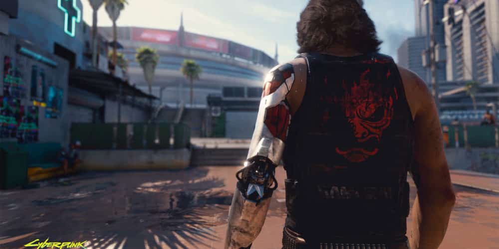 Cyberpunk2077 The man with the silver hand RGB en