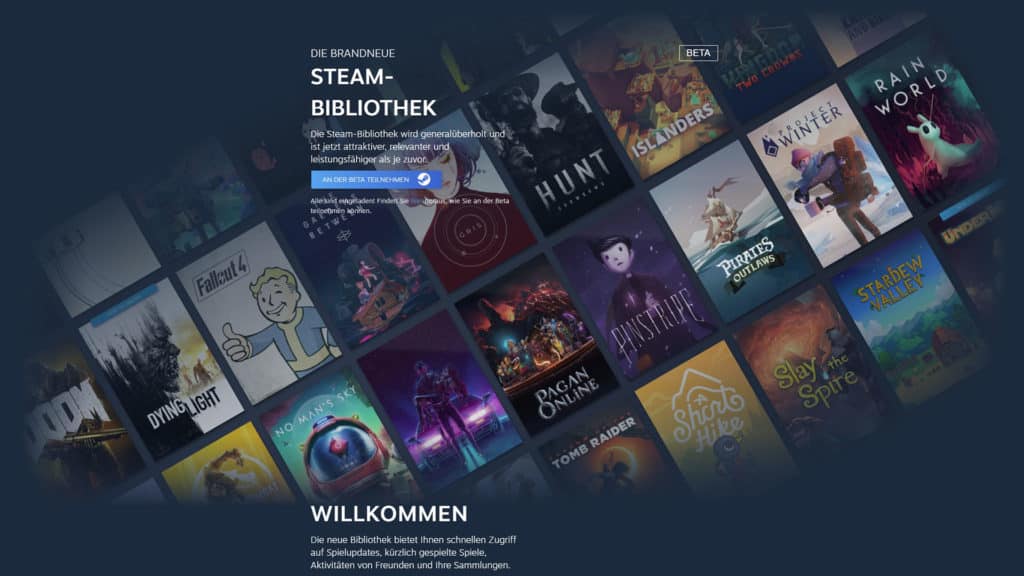 Steam Bibliothek Präsentiert Sich In Neuem Design | Gaming-Grounds.de ...