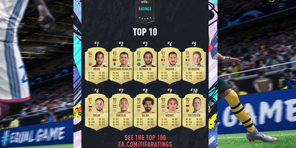 fifa 20 werte top 10