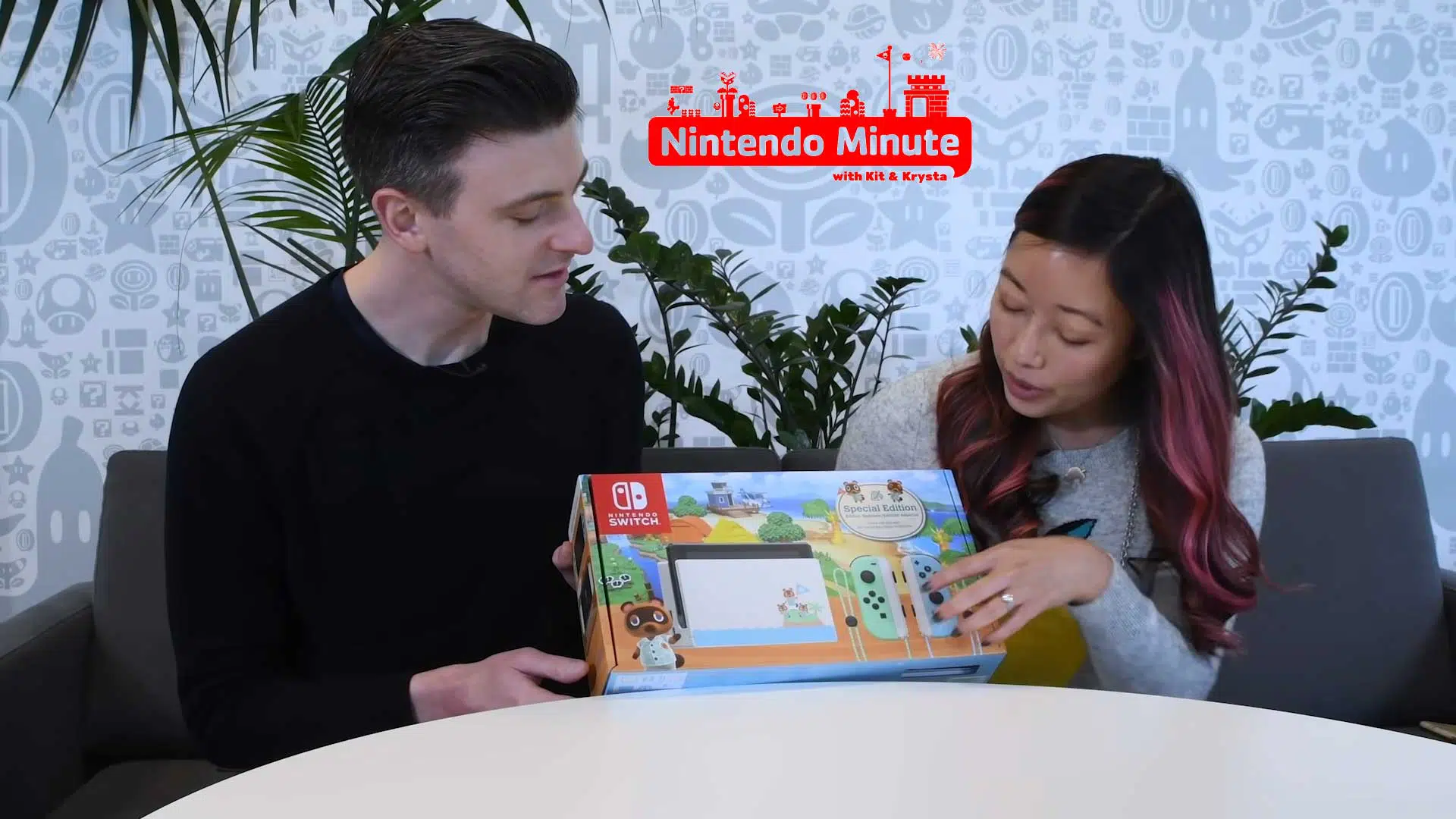 switch animal crossing unboxing