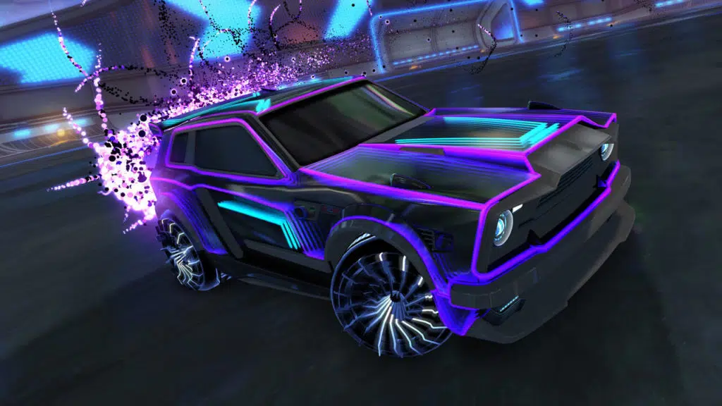 Hnutress Decal (Fennec), Cutter Wheels, Quasar Boost. Quelle: Psyonix