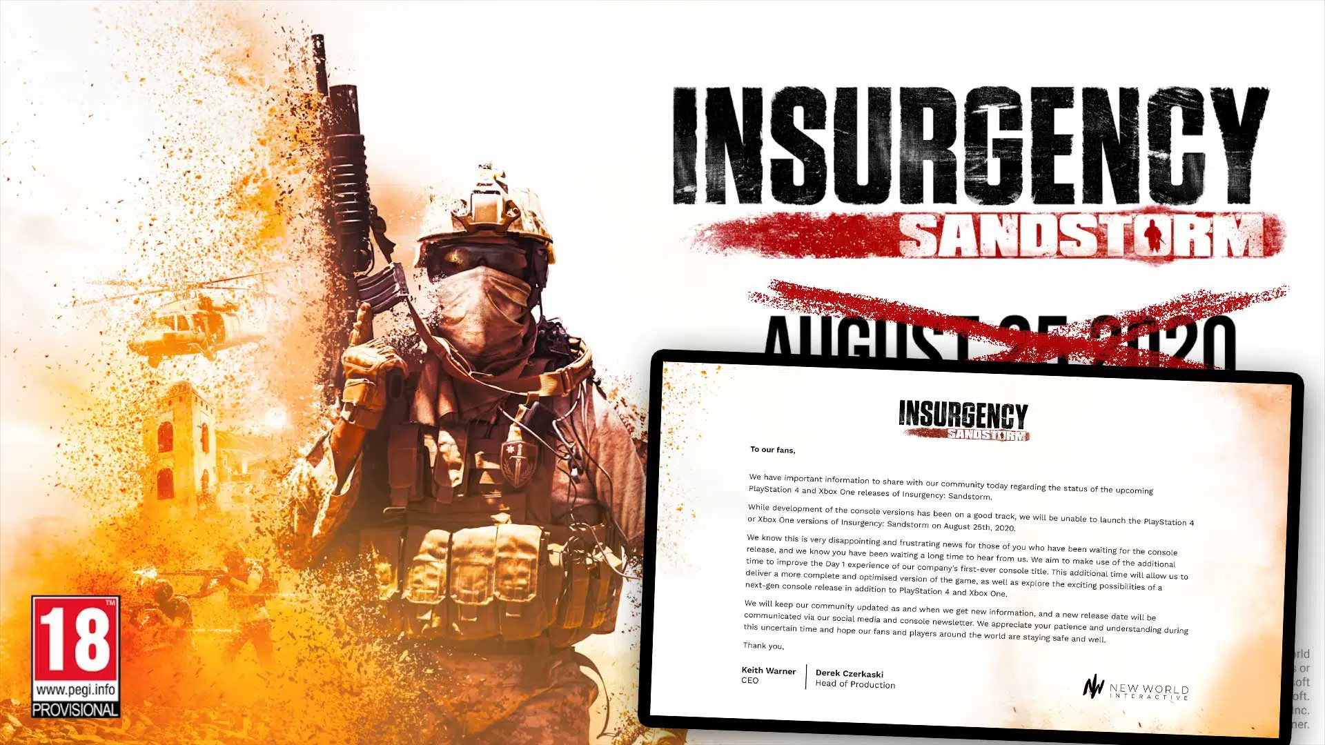 insurgency sandstorm verschoben