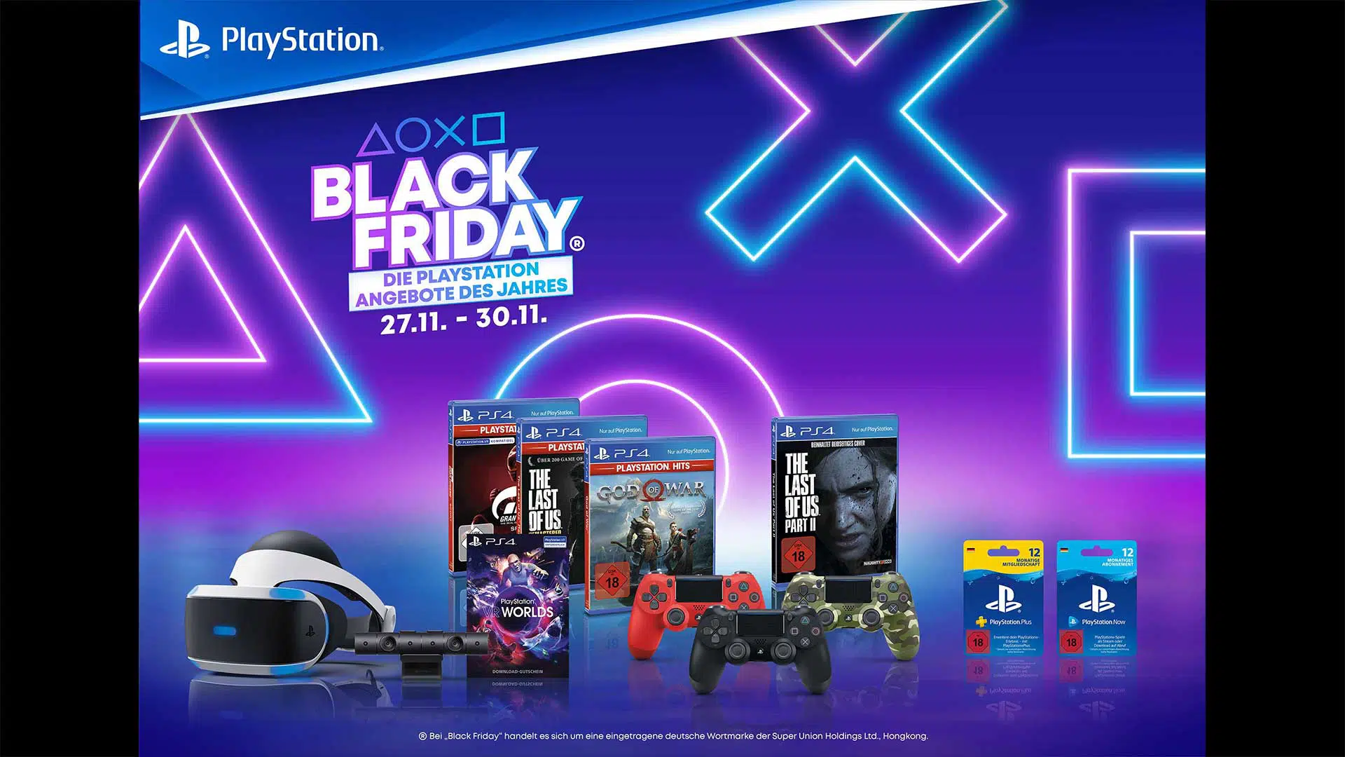 Die Black Friday Sonderangebote Von PlayStation | Gaming-Grounds.de ...