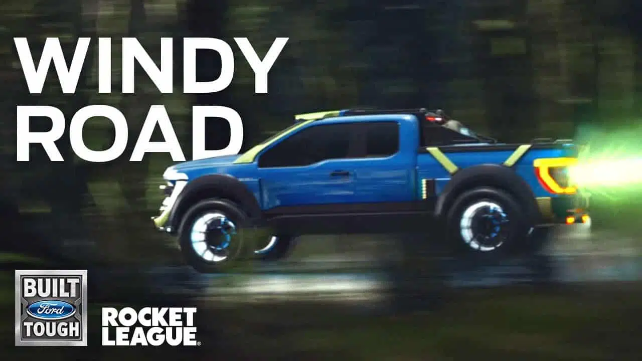 Rocket League® Ford F 150 RLE Commercial — Windy Road