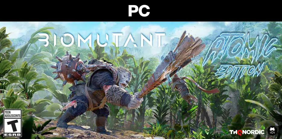 PC ATOMIC Biomutant Packshot ESRB