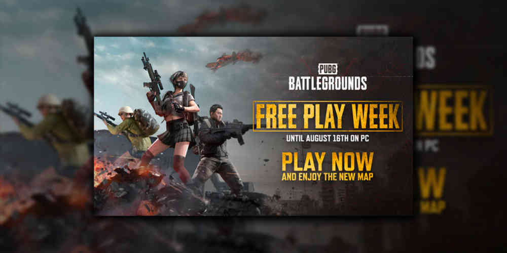 pubg battlegrounds free week