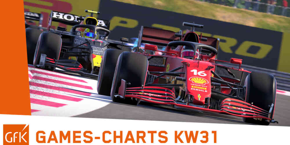 top 2 game charts deutschland 12. 18.7.2021 f12021