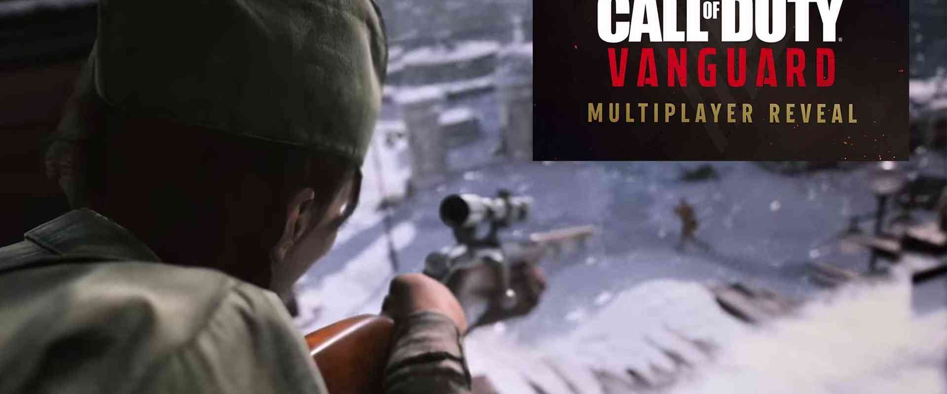 call of duty vanguard multiplayer reveal