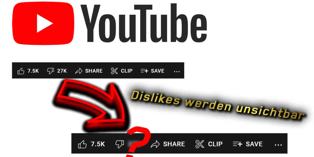 youtube dislikes