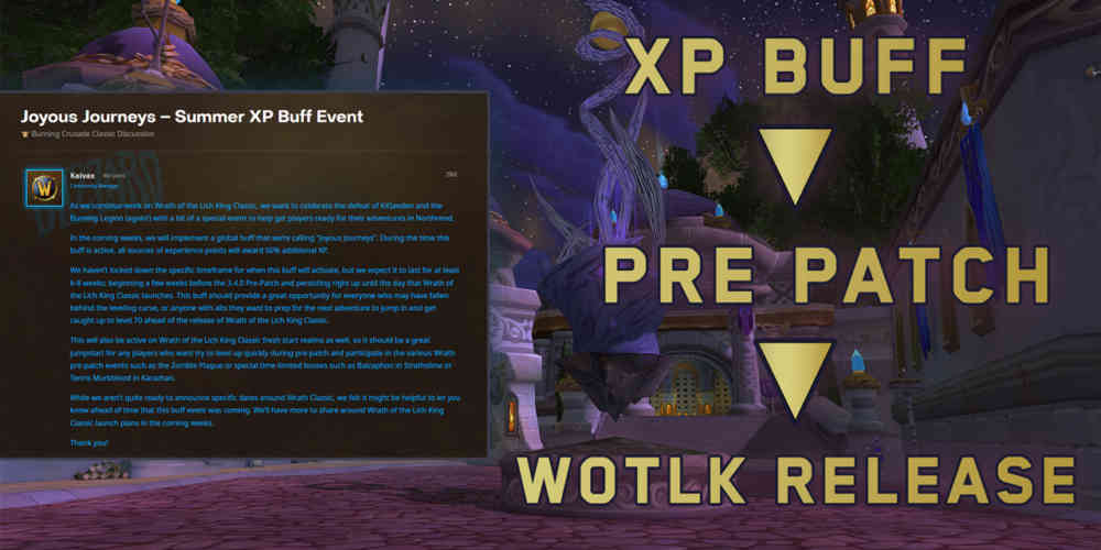 wotlk classic roadmap pre launch